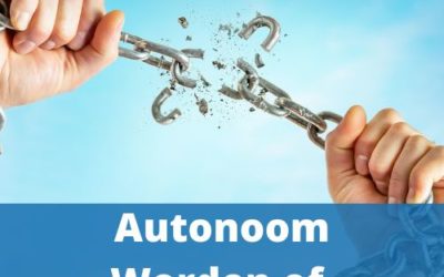 Autonoom Worden of Autonoom Zijn?